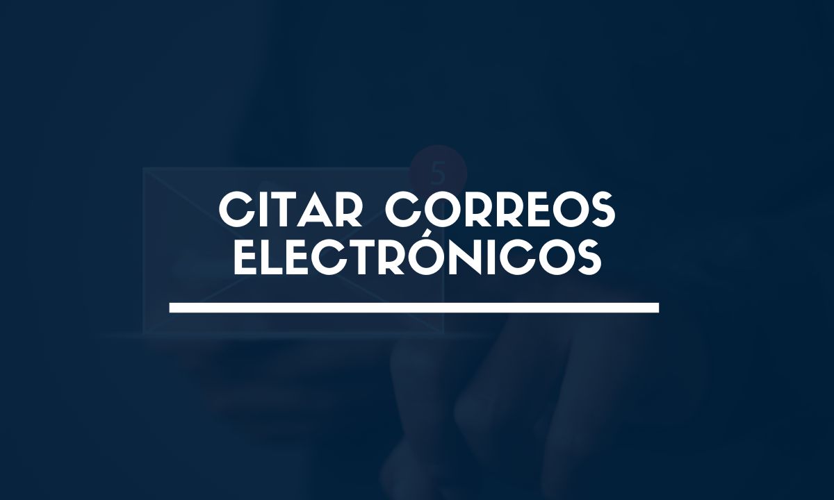 Citar Correos Electrónicos