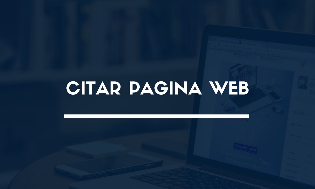 Citar pagina web